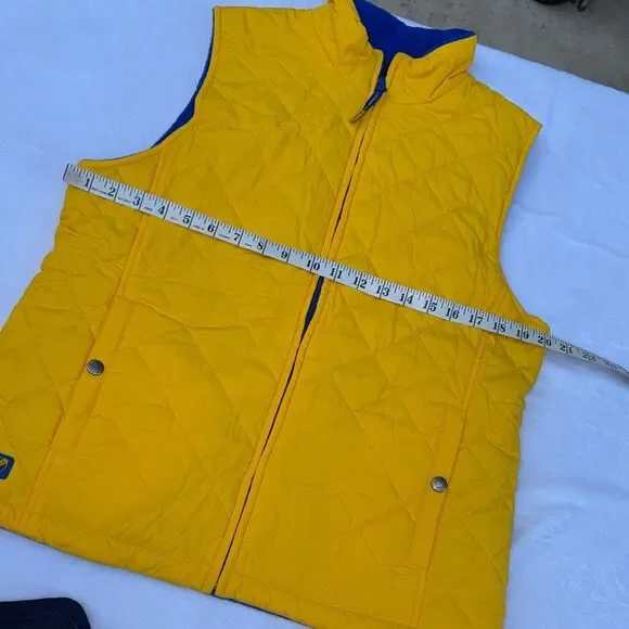 Lauren Ralph Lauren LRL X67 Reversible Vest Quilted/Fleece Zip Up Women's Size S - Picture 7 of 15